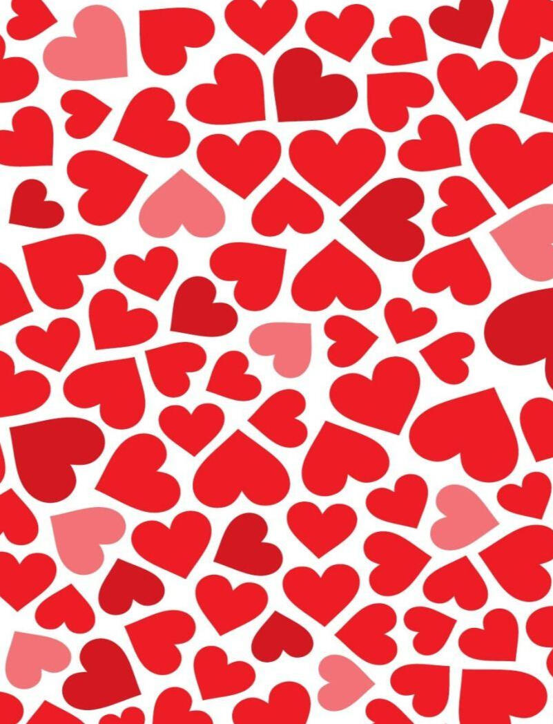low res placeholder image of little hearts on white background